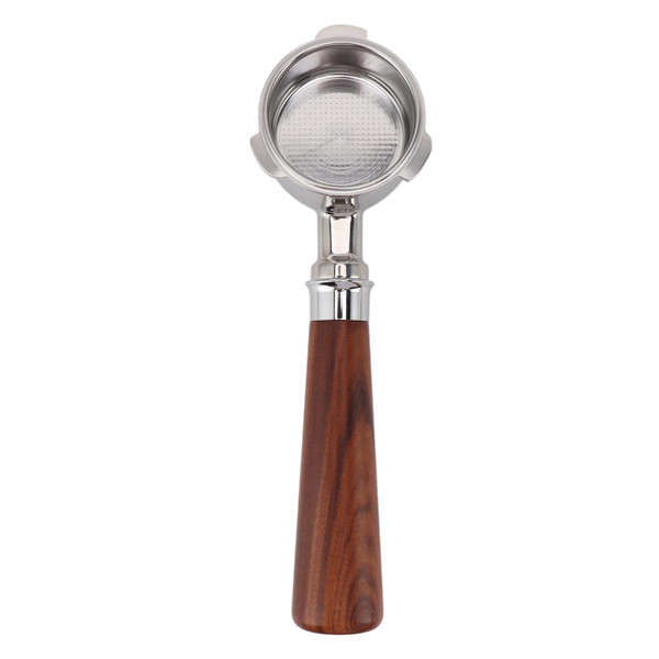3 Ears Portafilter 51mm Stainless Steel Bottomless Coffee Portafilter Handle for Donlim for Petrus for Bear for Yanxuan Coffee Machine A1 Rosewood