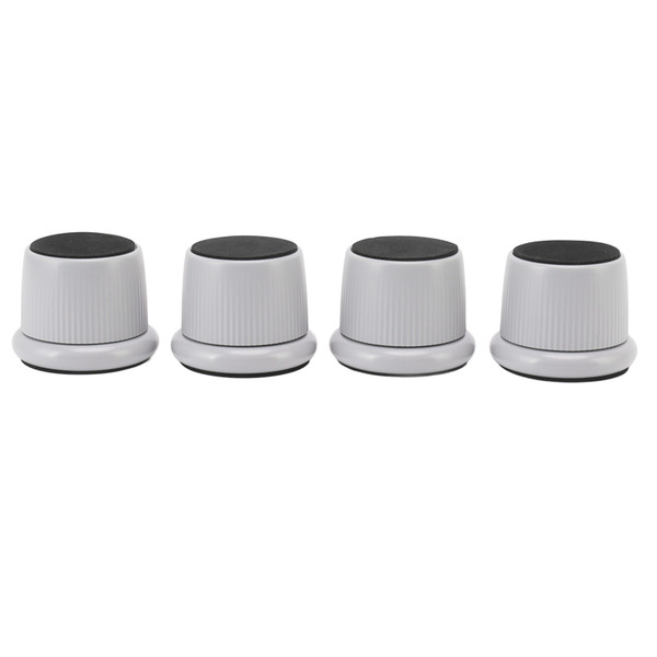 4Pcs Height Adjustable Furniture Riser Wear Resistant Non Slip Furniture Pads for Coffee Machine Sofa Grey