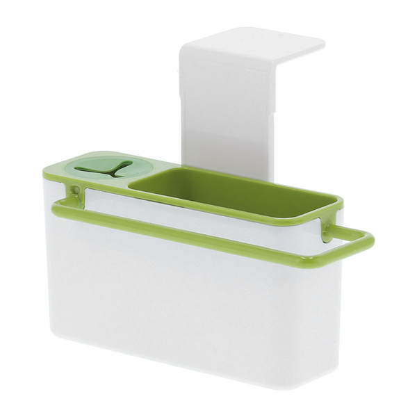 Cutlery Drying Rack Drain Hole Design Height Adjustable Detachable Cutlery Drainer Basket with Suction Cup for Chopsticks Knife Fork Storage