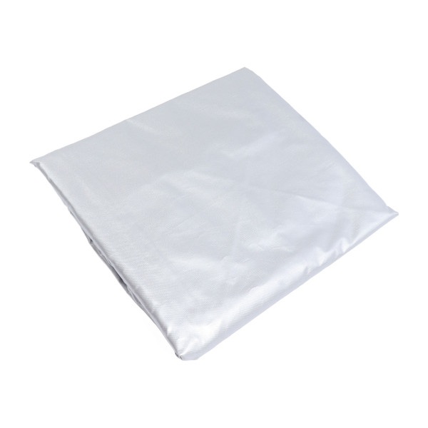 Washer and Dryer Cover Polyester Fiber Waterproof Sunproof Protective Washing Machine Cover for Laundry Kitchen Home Silver Gray XL