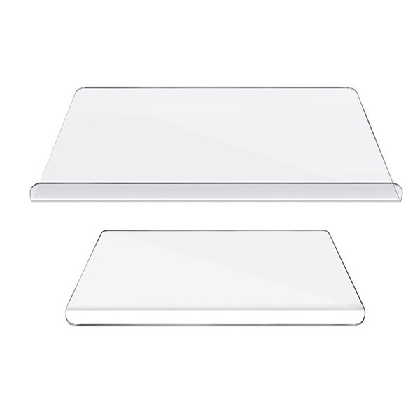 Acrylic Chopping Board Transparent Non-Slip Cutting Board with Lip for Cutting Sandwich Fruit and Vegetable Bread