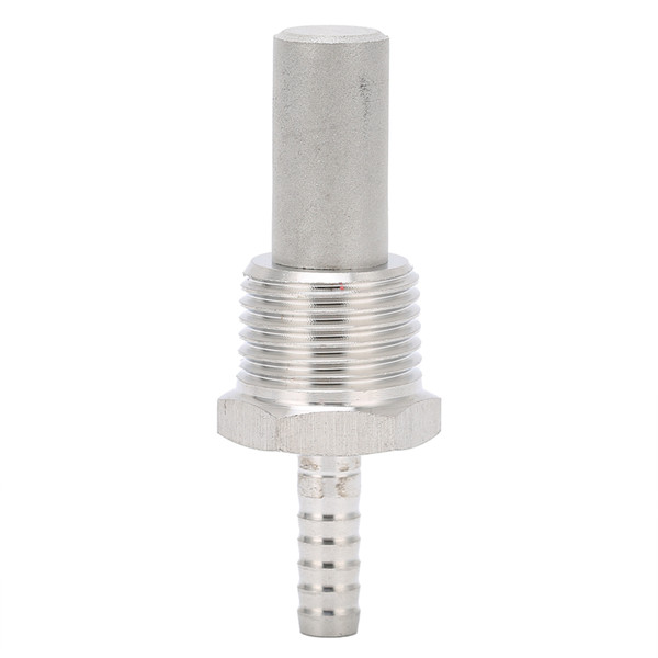 1/2 MPT Aeration Stone 0.5μm Stainless Steel Oxygenation Diffuser Home Brewing Supply