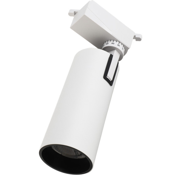 AC220V 20W 4000K Adjustable Angle LED Spotlight Track Light for Wall Art Exhibition Large