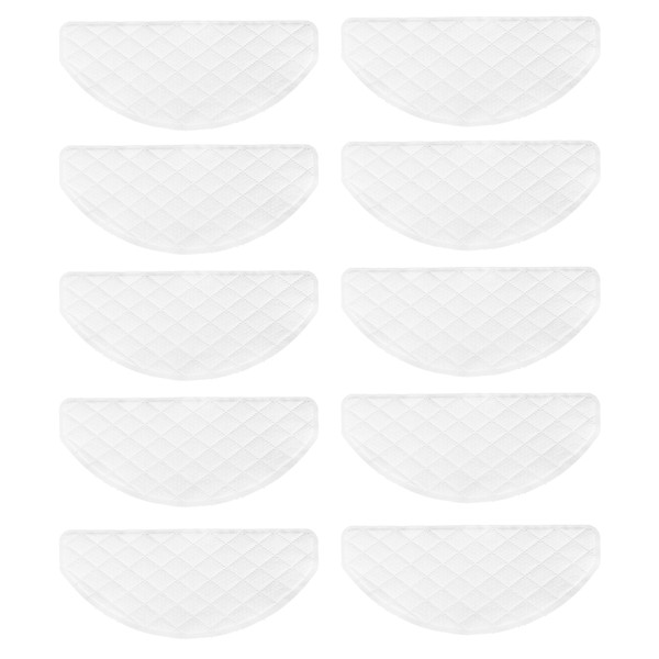 10PCS Disposable Fiber Mopping Pads Mop Cloth Replacement Fit for T9AIVI AIVI+ Robot Vacuum Cleaner