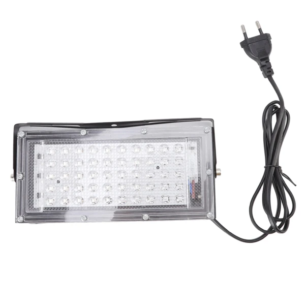 UV Flood Light 50W LED Aluminum Fluorescent Stage Lamp For Halloween Party  220 V