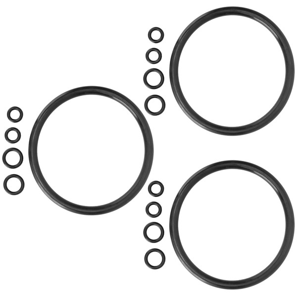 15PCS Food Grade Silicone Keg Sealing Gasket ORing Home Brew Beer Keg Lid O Ring Replacement Set