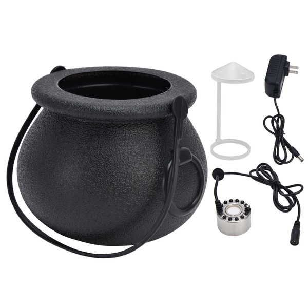 LED Halloween Atomizer Light Adjustable Colorful Halloween Pot Light Fogger for Party Bar Home AC 100‑240VUS Plug