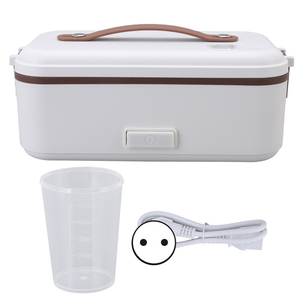 Electric Lunch Box Rapid Heating Waterproof High Capacity 0.4L 1 Layer Portable Warmer Lunch Box for Office School Home EU Plug 220v