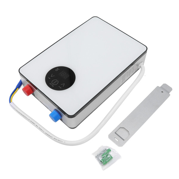 6500W Instant Tankless Electric Mini Water Heater Digital Touch Screen Smart Thermostat Water Heater 220V
