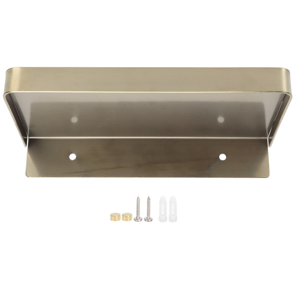 Bathroom Phone Holder Wall Mounted Thick Phone Storage Shelf Toilet Accessory 185x90mmGolden