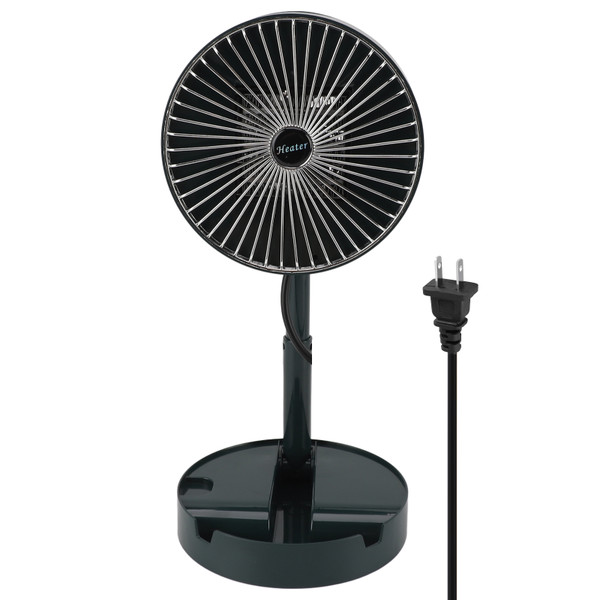 Space Heater PTC Fast Heating Quiet Desktop Heater Tip Over Protection Indoor Heater for Bedroom Dormitory Office US Plug 110V
