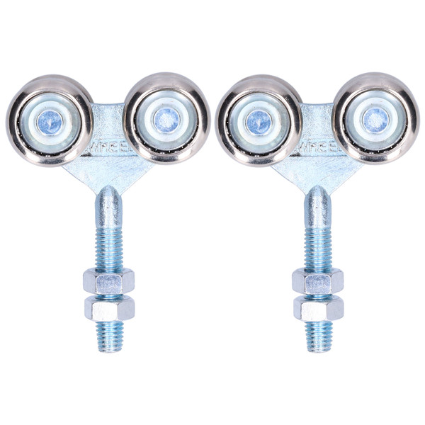 2Pcs Door Hanging Wheel Pulley Roller Glass Door Accessory for Barn Door Diameter 35mm