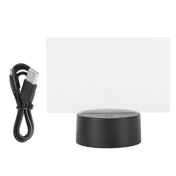 3D Base Lamp Universal Solar System Pattern Colorful LED Night Light USB for Kids Birthday Holiday Gift