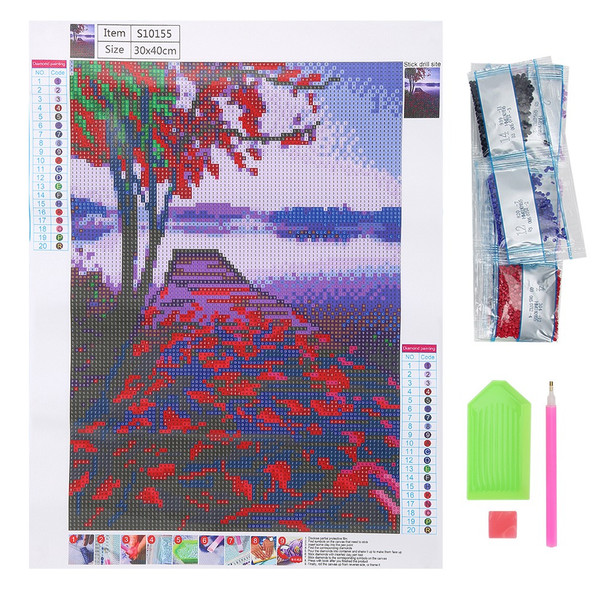 DIY Diamonds Painting Kit Handmade Paintings Pictures Craft Living Room Bedroom Decor(S10155 )