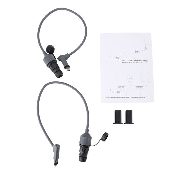 SPX Cable Adapter Waterproof Plug and Play for Starlink Cable Connector for Indoor Outdoor
