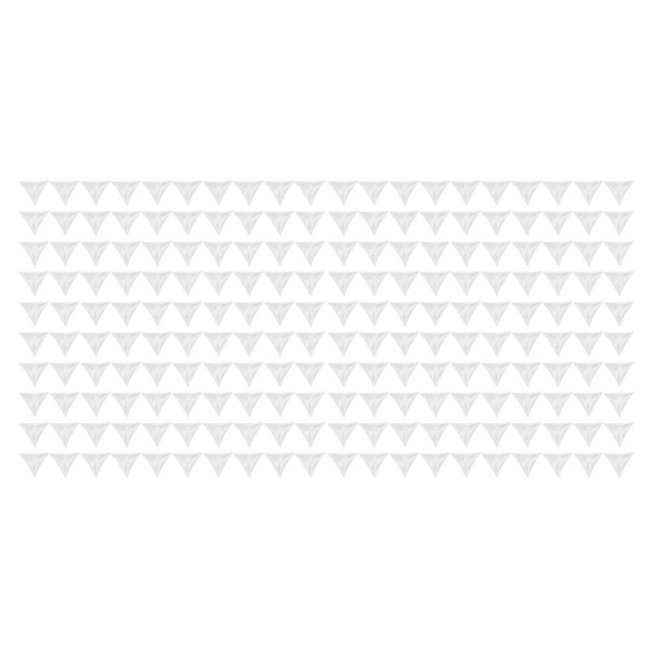 200pcs Inside Corner Dust Guards Clear Triangular Anti Collision Dust Proof Table Corner Guards for Stairs Closets Cabinets Drawers