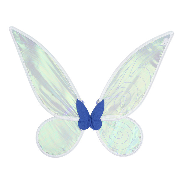 Glowing Angel Wings LED Light Butterfly Fairy Wings Sparkle Fairy Princess Wings for Kids Cosplay Photo Show Props Blue