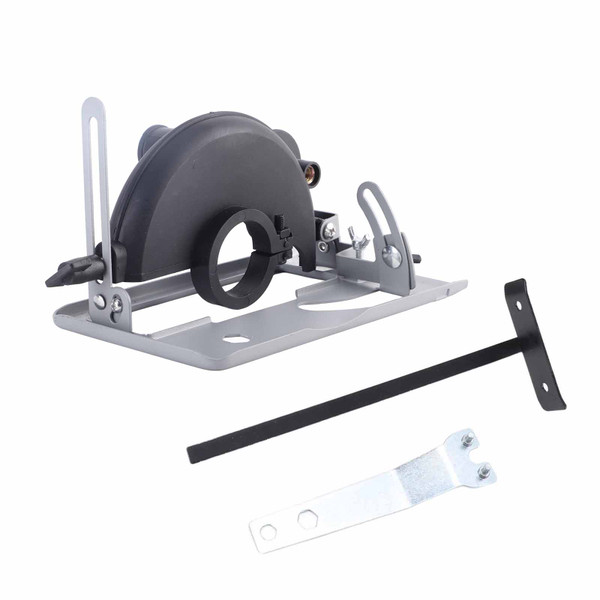 Angle Grinder Cutting Bracket Protective Cover Adjustable Mill Shield Accessories with Guide Gauge