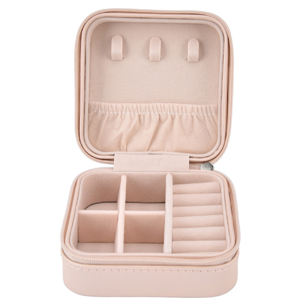 Jewellery Box Leather Jewelry Storage Case Large Capacity Portable for Earring Necklace