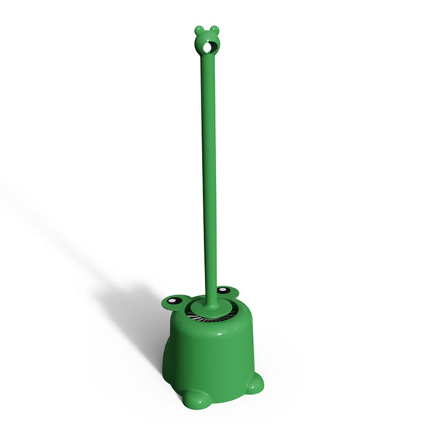 Bathroom Toilet Brush Holder Set Cartoon Household Toilet Brush Holder Bathroom Accessories