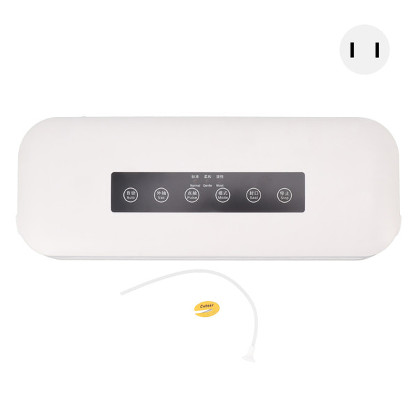 Small Vacuum Sealer Wet Dry Dual Use Detachable Cleaning Kitchen Plastic Food Vacuum Sealing Machine US Plug 110V