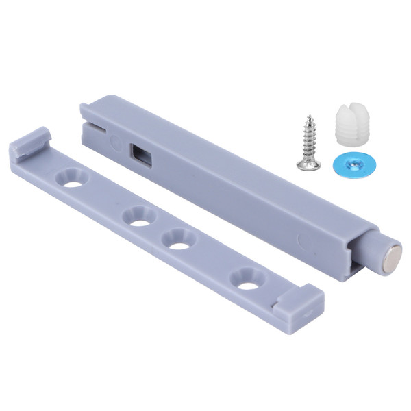 Cabinet Door Damper Latch Push to Open System Buffer for Cupboard Closet Home HardwareGray L