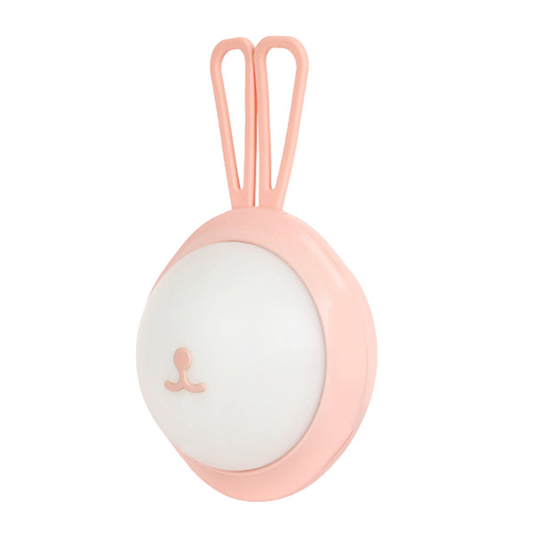 Night Light 3 Levels Brightness Soft LED Touch Control Rechargeable Night Light for Baby Bedroom Pink