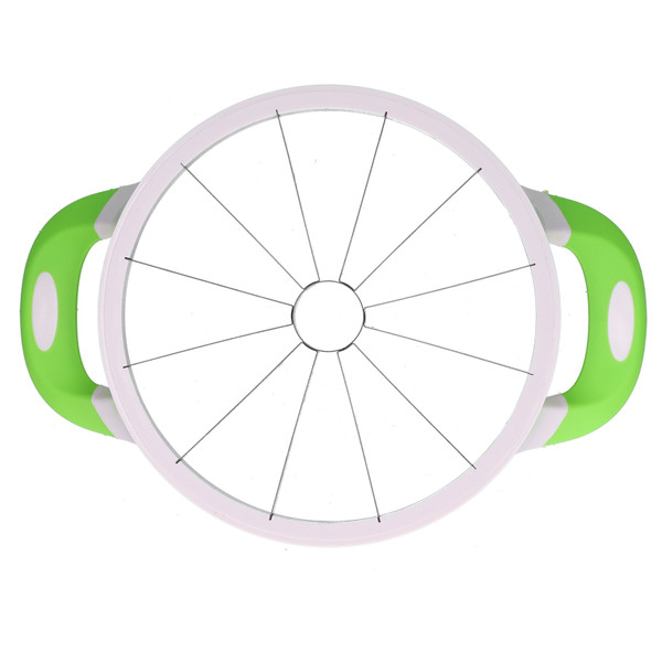 Watermelon Cutter Manual Stainless Steel Fruit Slicing Tool for Home Travel Camping Picnic and OfficeLarge