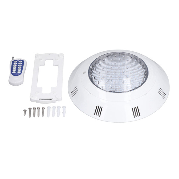 AC12V LED Underwater Light IP68 Waterproof Submersible Pond Lights Multi Color RGB Lamp with Remote Control25W