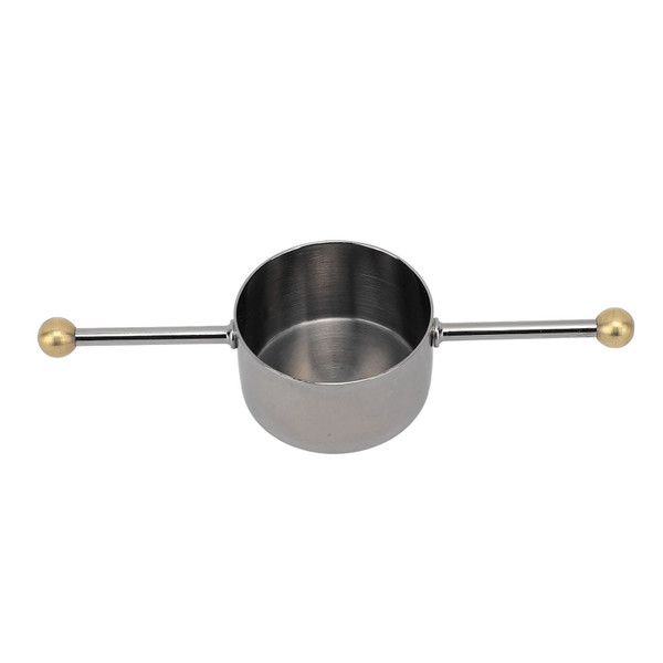 Bartender Measuring Cup 30ml Precise Control Double Bead Stainless Steel Jigger for Bar Black Plated
