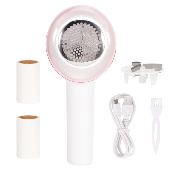 2in 1 Lint Remover Hair Ball Trimmer USB Charging Electric Sweater Hair Removal Ball Shaver