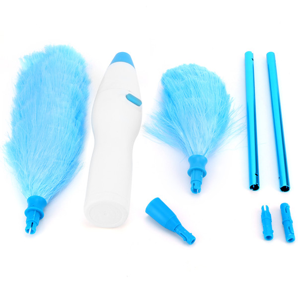 Feather Duster Rotatable Telescoping Dust Cleaner Electric Dust Cleaning Tool for Home UseBattery Model