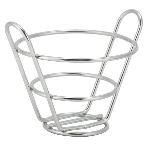 Household 304 Stainless Steel Mini Food Basket Fries Dessert Bread Basket Kitchen Cooking Tool