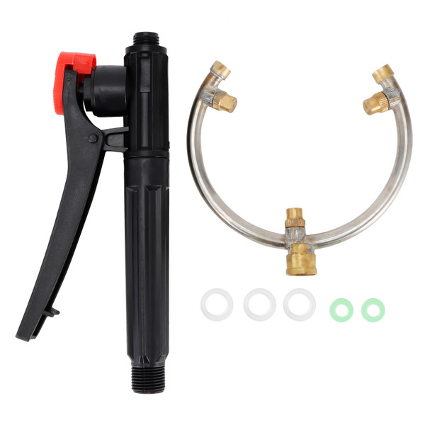 Agriculture Spray 3 Atomizing Nozzle Semi Circular Sprayer G3/8in External Thread