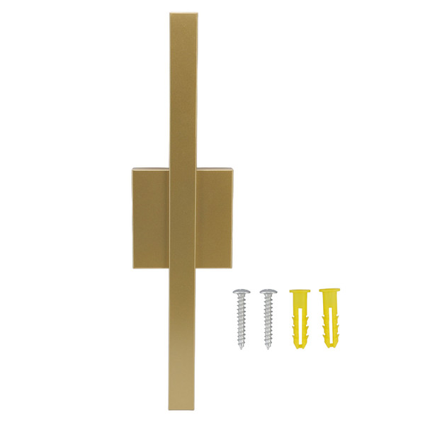 Linear Wall Sconce Golden Modern Simple Long Strip Wall Lamp for Bedroom Living Room