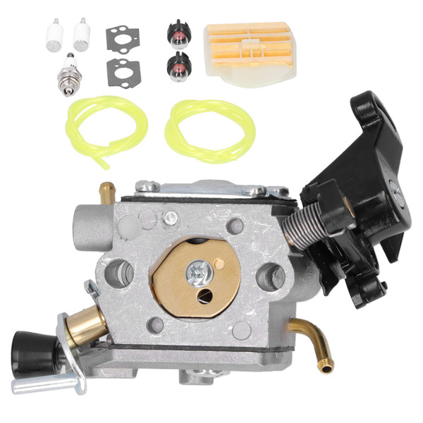 Carburetor Gasket Primer Bulb Kit Replacement Fit for Husqvarna 445 450 445E 506450401