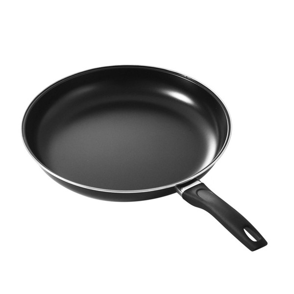 Round Frying Pan Portable Handle Nonstick Coating Flat Bottomed Fry Pan for Gas Stove Induction Cooker 20cm / 7.9in