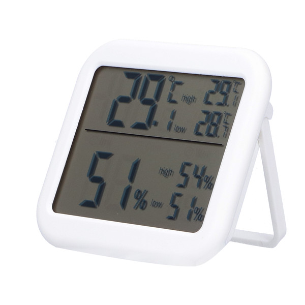 Digital Thermometer Hygrometer Temperature Humidity Tester with Memory Function for Indoor