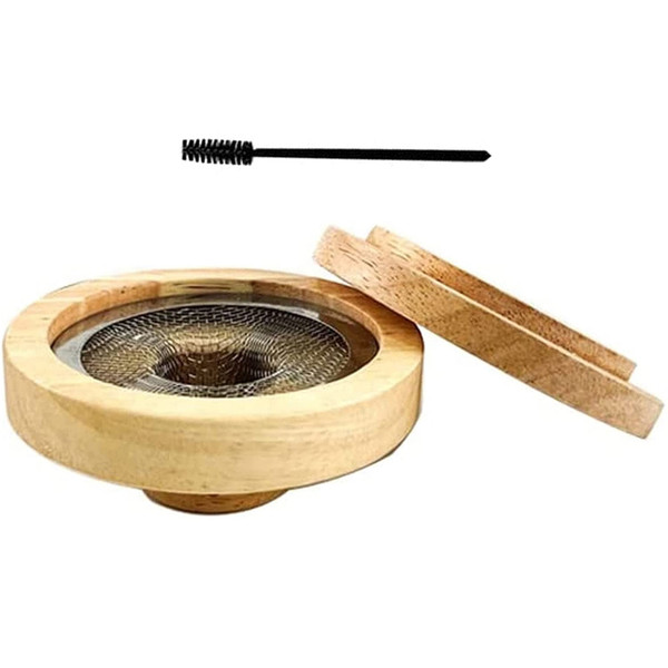 Smoker Kit with Cleaning Brush Chimney Drink Smoker for Wine Cocktails Whiskey Drink Smoker Accessories for Father Gift