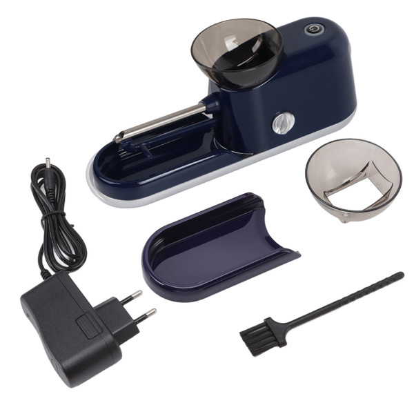 Electric Automatic Cigarette Rolling Machine 8mm Automatic Cigarette Injector Machine 110‑240V Blue EU