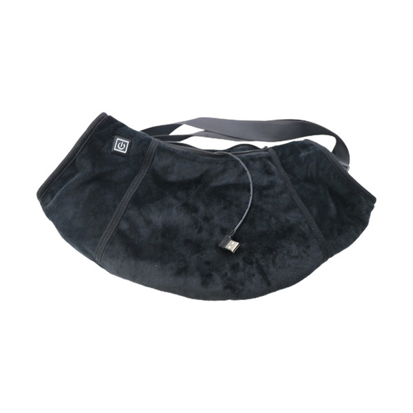 Electric Heated Hand Warmer Bag Outdoor Heated Hand Warmer Pouch 3 Gear Temperature Adjustment Indoor Hand Warmer