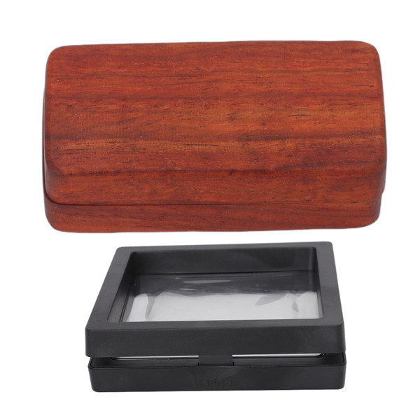 Fidget Slider Red Sandalwood Stress Relief Engraved Fingertip Fidget Slider Toy for Office Limited Forward Backward Pushing
