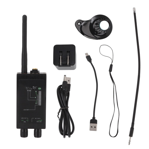 Wireless Signal Detector High Sensitivity 1MHz‑12GHz Portable RF GPS Camera Detector