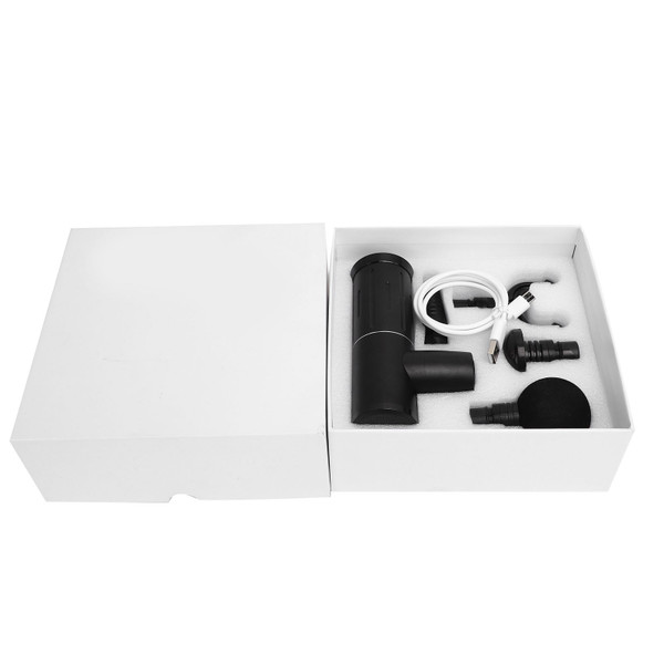 Muscle Relaxation Massager Rechargeable Noise Reduction Fascia Massager with 6600MAH Battery