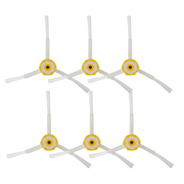 6Pcs Side Brushes Replacement Part Fit for Roomba 500/600/700 Series Vacuum Cleaner