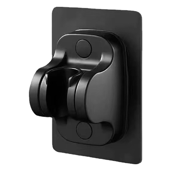Shower Head Holder ABS Strong Adhesive Adjustable Universal Wall Mounted Handheld Shower Wand Bracket for Bathroom