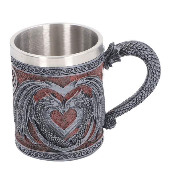 Decorative Wine Mug Collectible Rust Proof Model Ornament Figurine Beer Cup for Party Bar Home