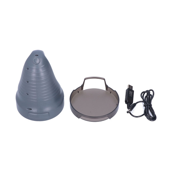 USB Charging Electric Snow Scraper Multifunction Ice Scraper Car Windshield Snow Removal Defroster ToolGray