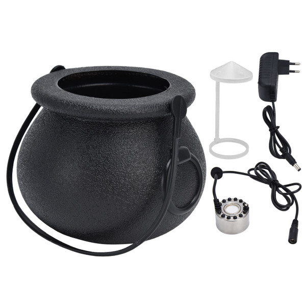 LED Halloween Atomizer Light Adjustable Colorful Halloween Pot Light Fogger for Party Bar Home AC 100‑240VEU Plug