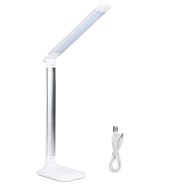 Dimmable LED Table Lamp Foldable Touch LED Desk Lamp for Eye Caring Reading